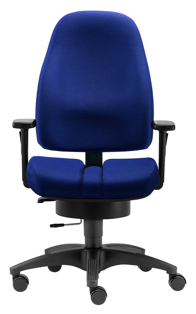 Druckentlastender Bürostuhl Mann